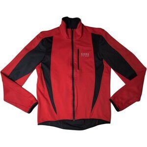 Gore Bike Wear Windstopper Jacket Mens Medium Soft Shell Active Outdoor Cycling